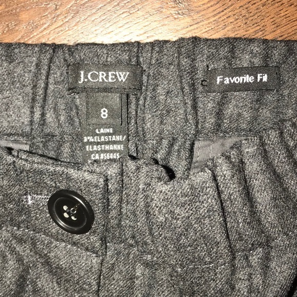 NWOT J.Crew Favorite Fit Wool Jogger Pants - Picture 7 of 8